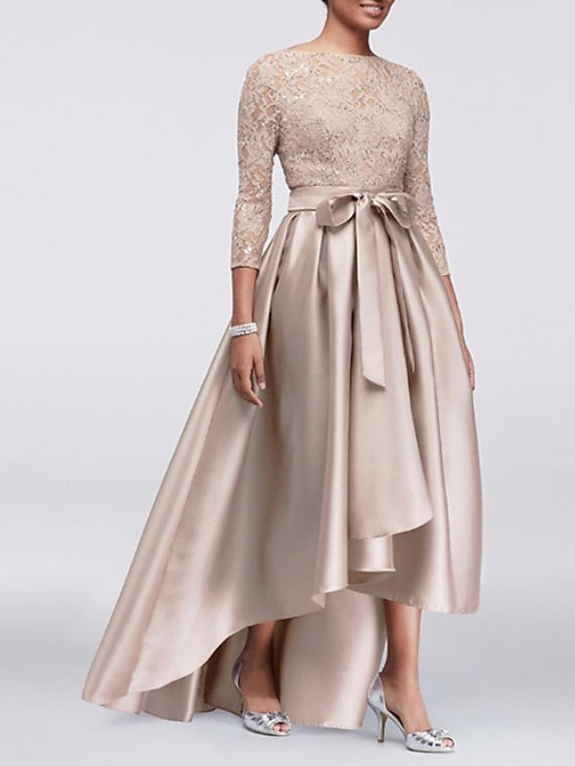 Plus Mother Wedding Size of the A-Line Guest Elegant Bride Dress