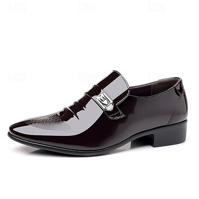 Slip-On – Shoes Men's Patent Classic Leather