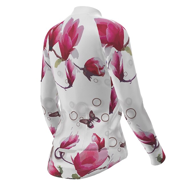 Women's Cycling Jersey Butterfly Patterned Novelty Long