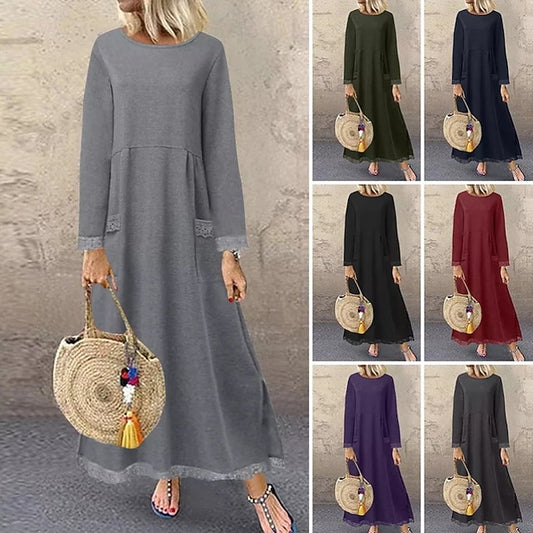 Women's Midi Dress Hoodie Dress Casual Dress Modern
