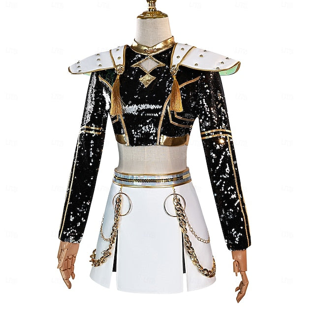 Korean Idol Inspired Pop Star Costume Fancy Dress Virtual Idol