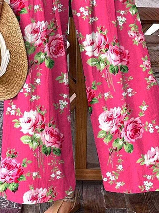 Women's Pants Trousers Palazzo Pants Fashion Boho Full