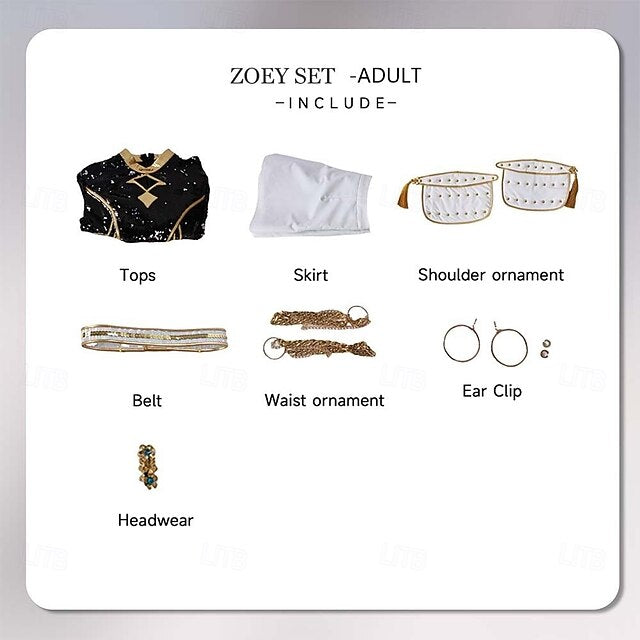 Korean Idol Inspired Pop Star Costume Fancy Dress Virtual Idol
