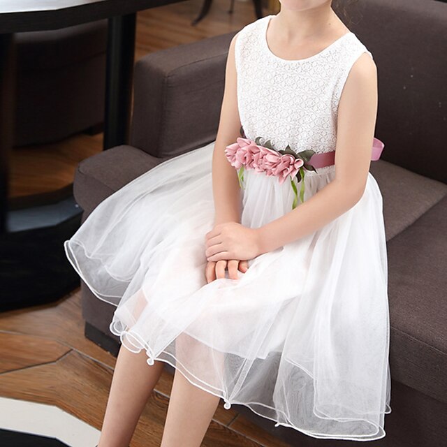 Performance Flower Girl Party Dress Girls'