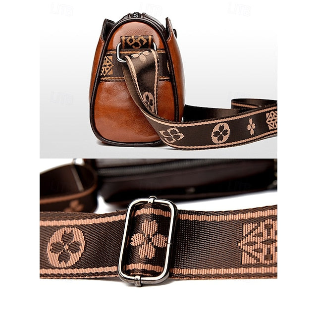 Faux Bag Women's Shoulder Crossbody – Vintage Leather