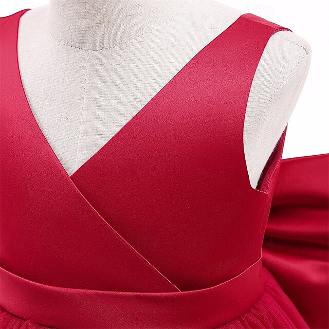 Girls' Flower Kid's Dress Princess Girl