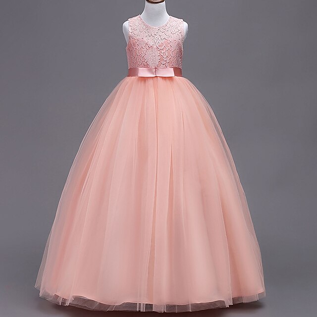 Evening Dress Flower Girls' Girl Gown Party
