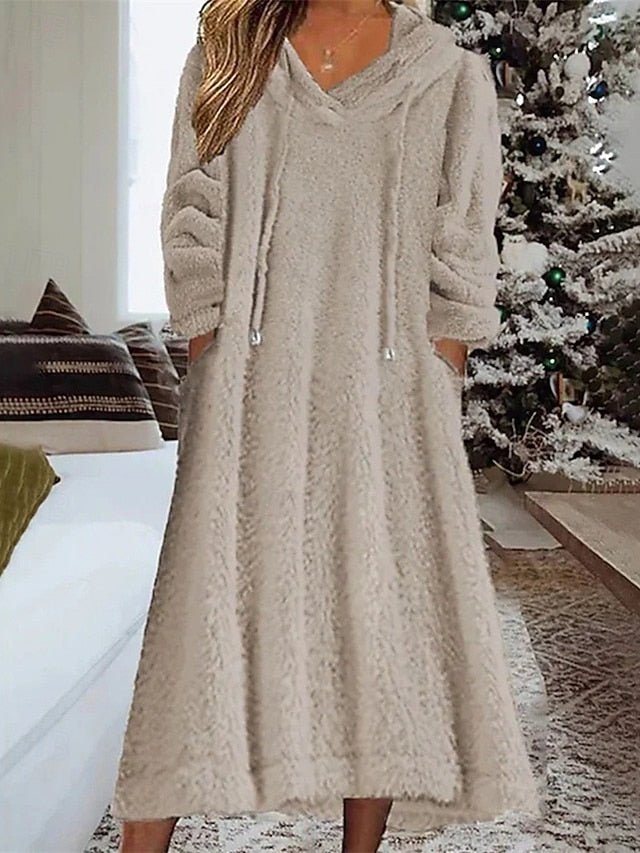 Women's Midi Dress Casual Dress Winter Dress Fashion Modern