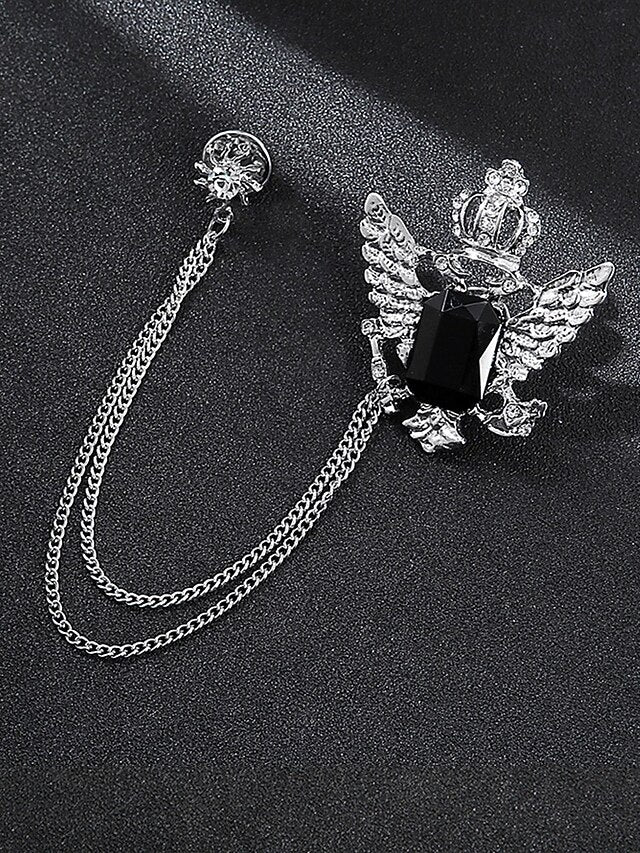 Lapel with Brooch Christmas Men's Pin Deer