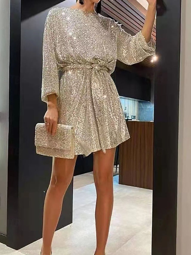 Women's Mini Dress Party Dress Cocktail Dress Sheath Dress