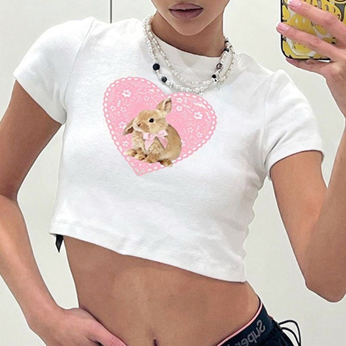 Bunny Heart Crop Top