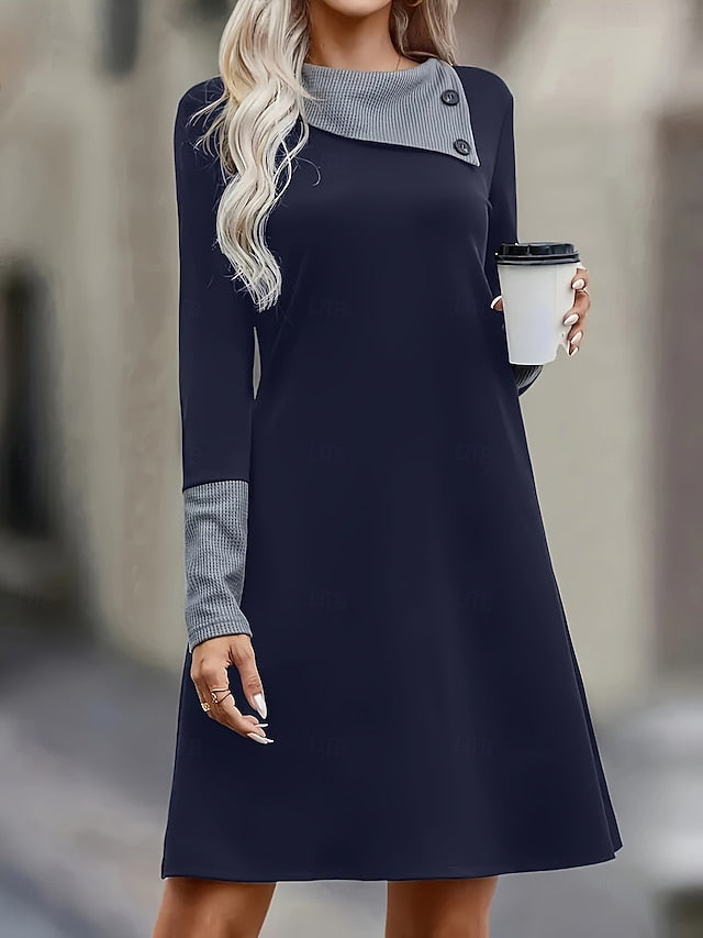 Women's Mini Dress Print Dress Fashion Modern Daily Going