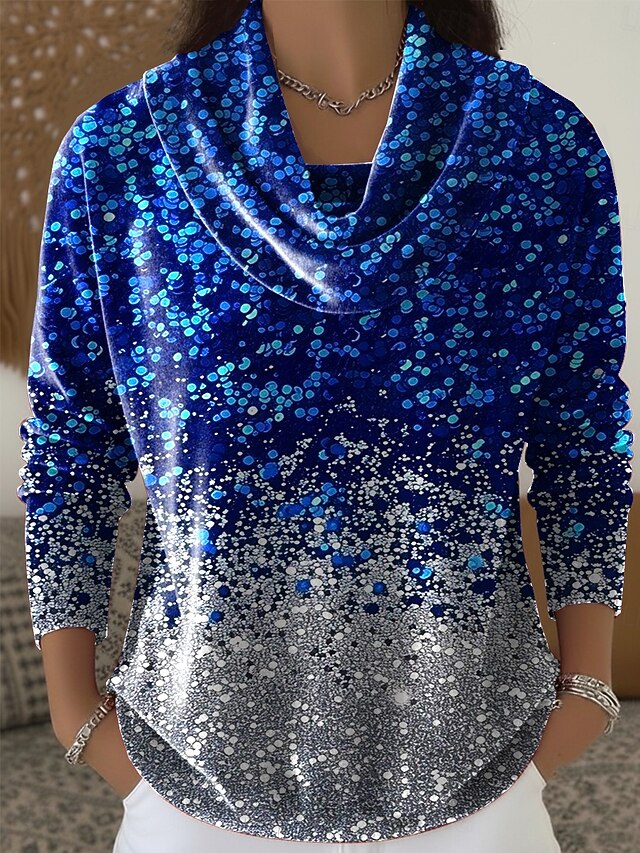 New Year Women's Velvet Ombre Elegant Daily Daily Evening