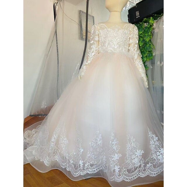 Wedding Girl Party Girls' Princess Dress Flower