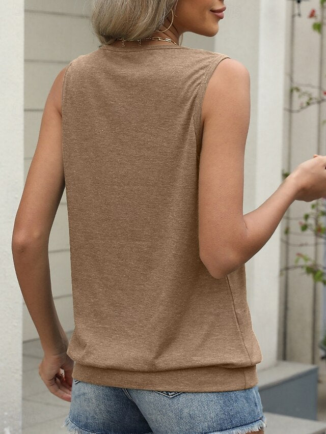 Women's T Shirt Tee Top Plain Fashion Stylish Classic