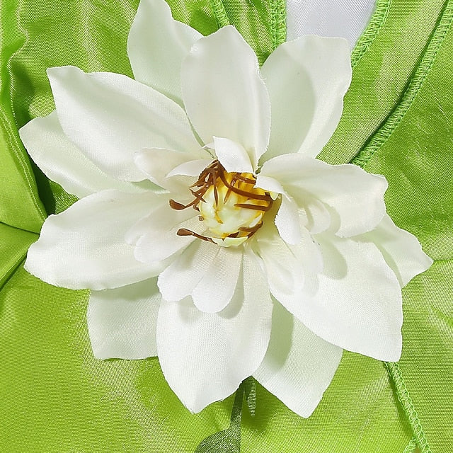 Dress Flower Bell Princess Fairytale Tinker Theme Tiana Girl