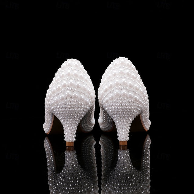 Wedding Shoes Party White Women's