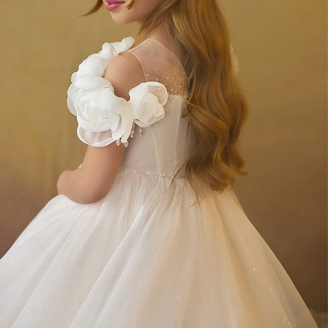 First Girls' Dress Girl Formal Communion Flower