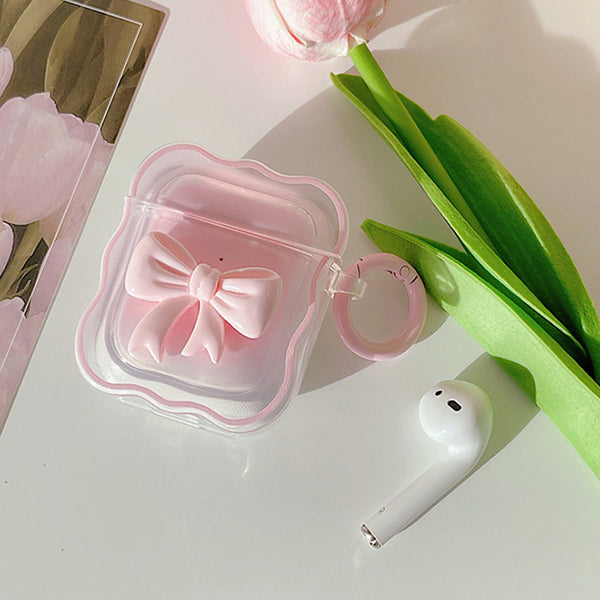 Candy Wave Bow AirPods Case