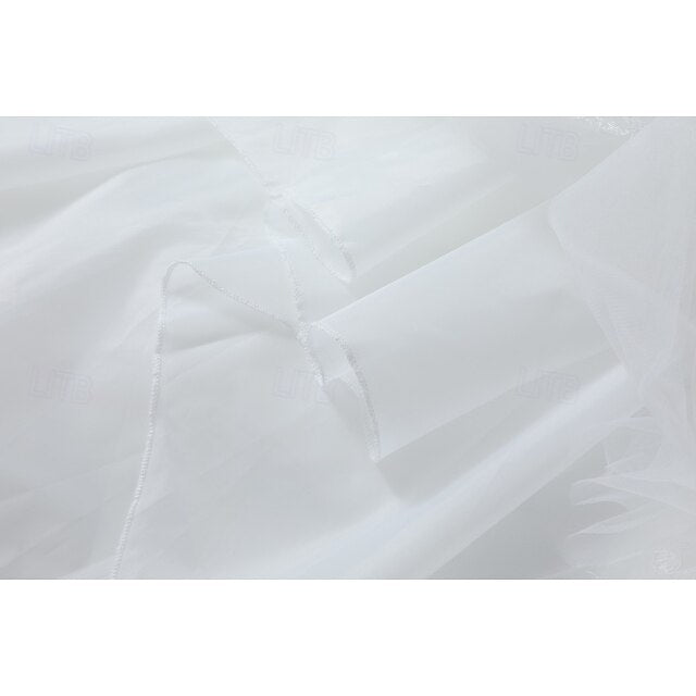 Dress Kids Girl Girls' Flower Sleeveless Wedding