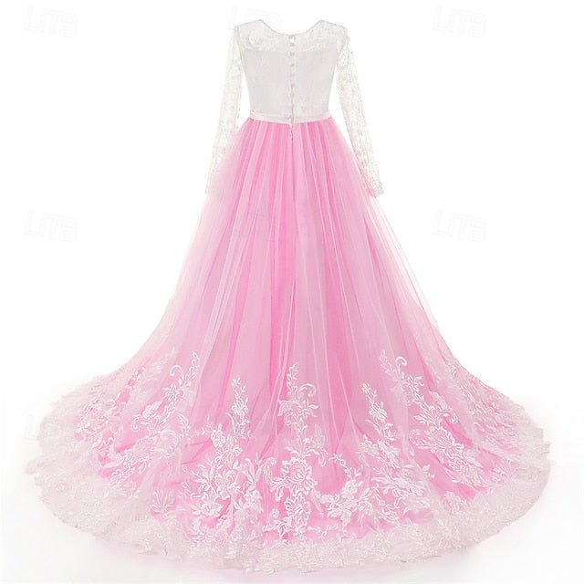 Princess Flower Kid's Dress Girls' Girl