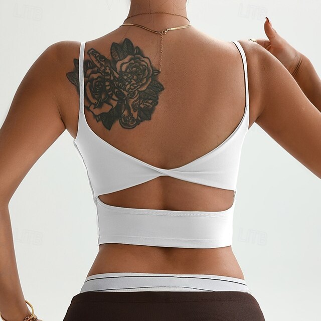 Women's Yoga Bra Sports Tank Top Pilates Bra Underwear