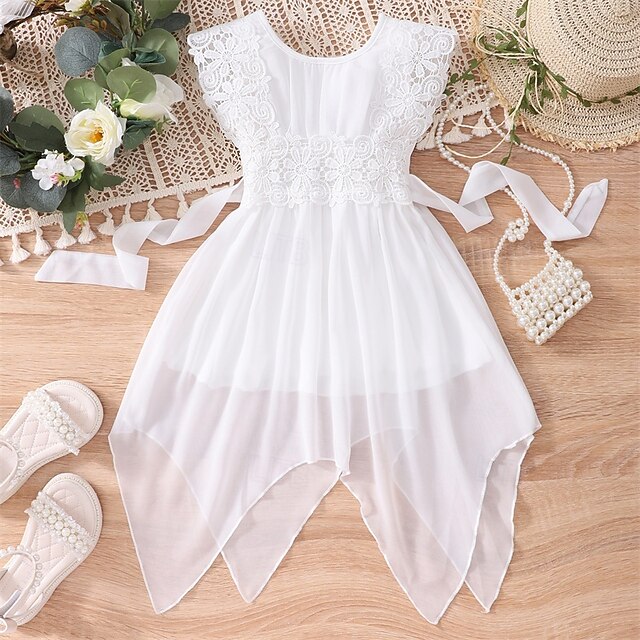 Girl Kid's Dress Flower Lace Girls' Princess