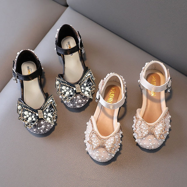 Rubber Lolita Shoes Flats Girls' PU Daily Glitters