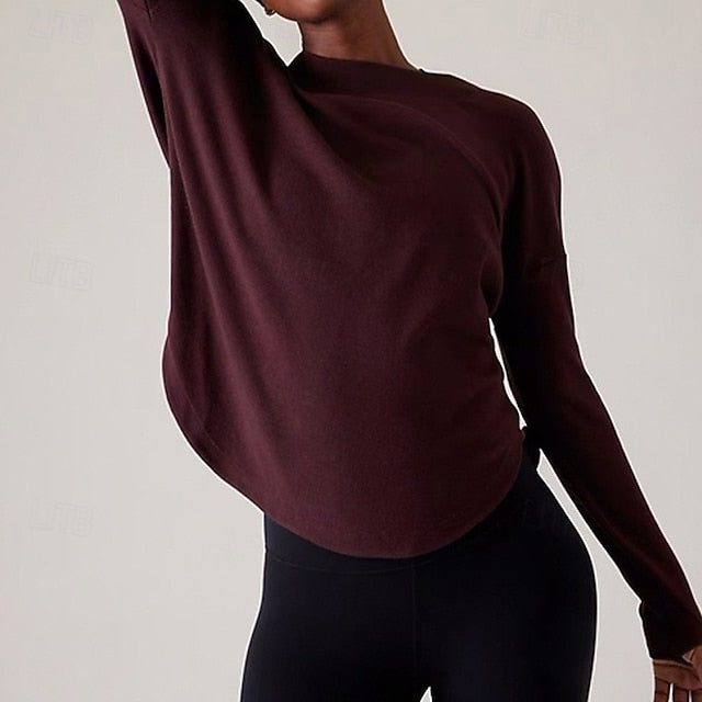 Women's Yoga Shirts Yoga Tank Tops Workout Tops Crew Neck