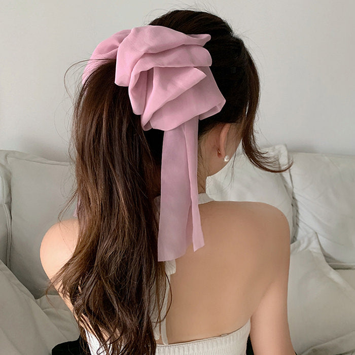 Süße Chiffon Haarschleife