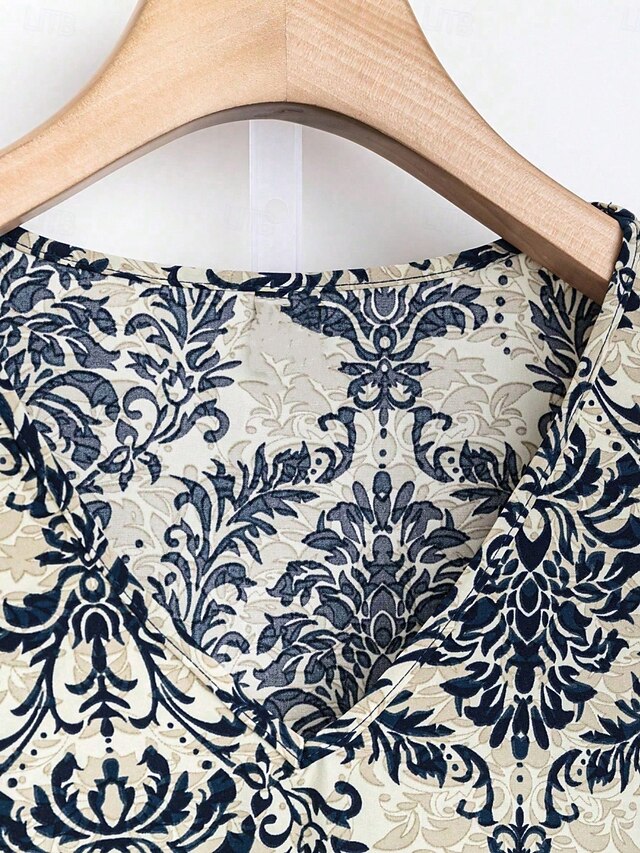 Women's Blouse Wide Leg Pants Sleeveless V Neck Floral
