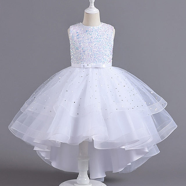 Girl Flower Performance Party Girls' Dress