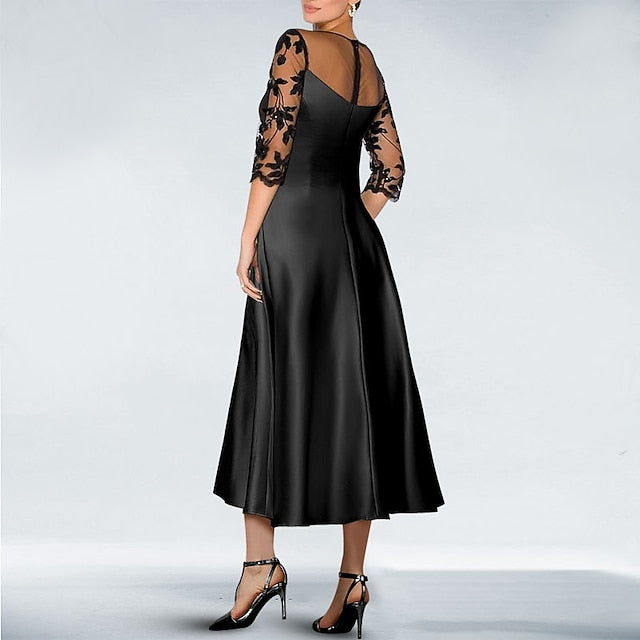 Wedding A-Line Knee Formal Guest Dresses Dress Elegant Cocktail
