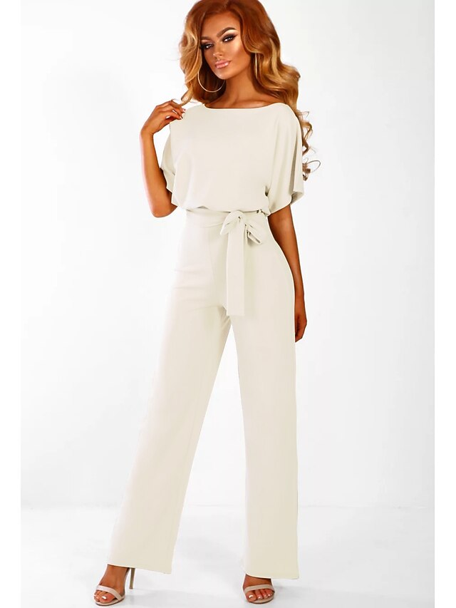 Jumpsuits Elegant Dress Wedding Guest Engagement Floor Length