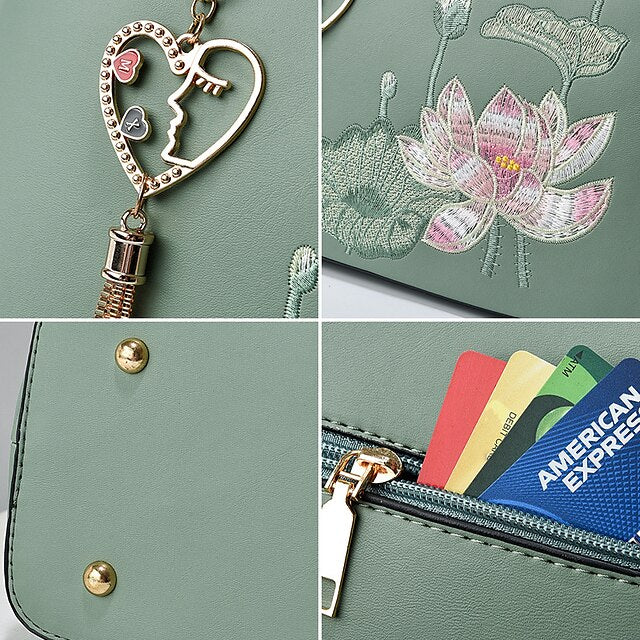 Handbag Crossbody Boston Shoulder PU Women's Bag