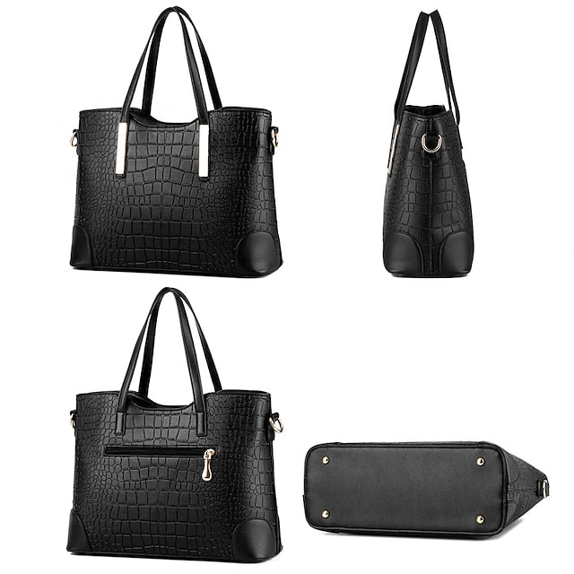 Handbag Shoulder Bag Crossbody Boston PU Women's