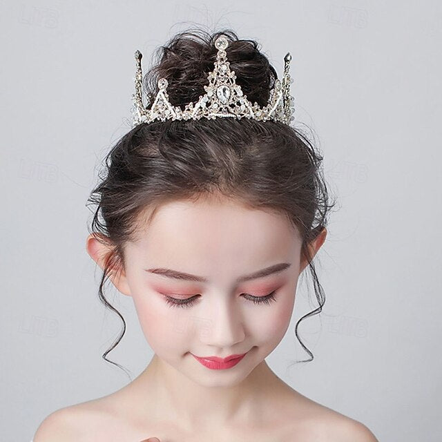 Color Long Girls' Girl Dress Party Flower Kids Solid