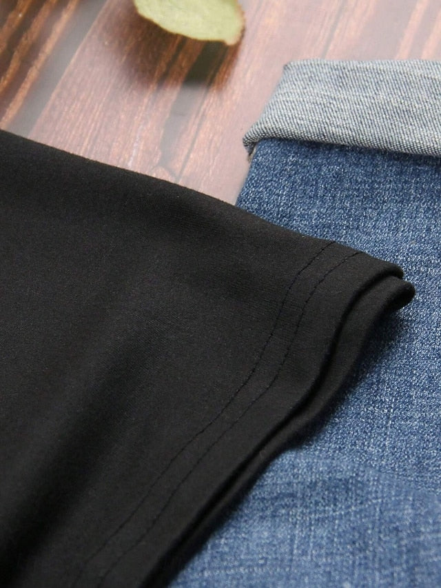 Women's 100% Cotton T Shirt Casual Floral Regular Tops