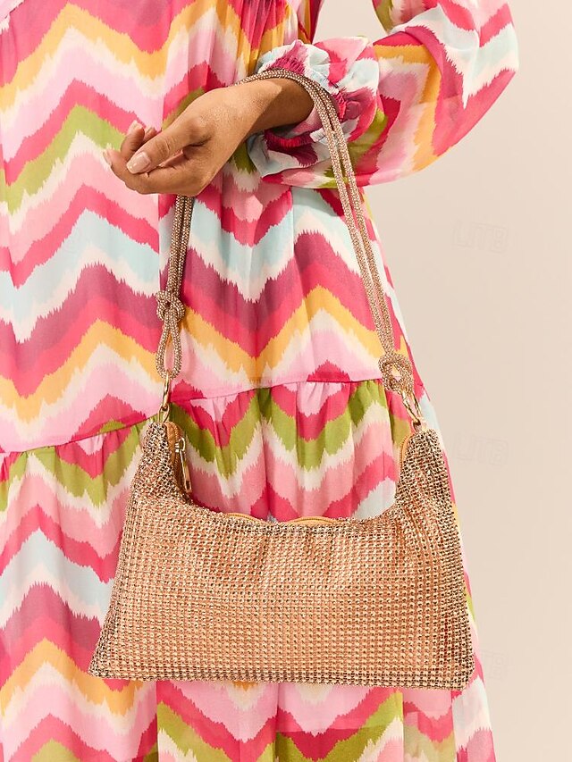 – Women's Handbag Shoulder Bag Evening Rhinestone Elegant