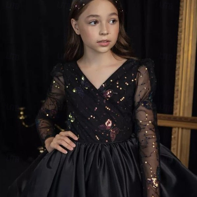 Communion Kids Girl Girls' First Flower Party Dress