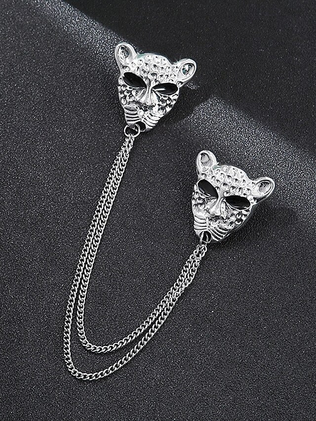 Lapel with Brooch Christmas Men's Pin Deer