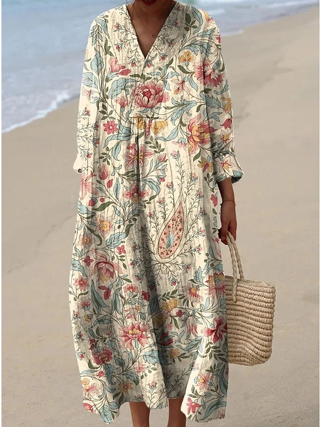 Women's Maxi Dress Shift Dress Casual Daily Going out Loose