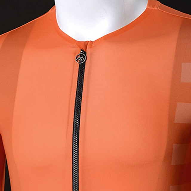Women's Cycling Jersey Stripes Long Sleeve Bike Jersey Top