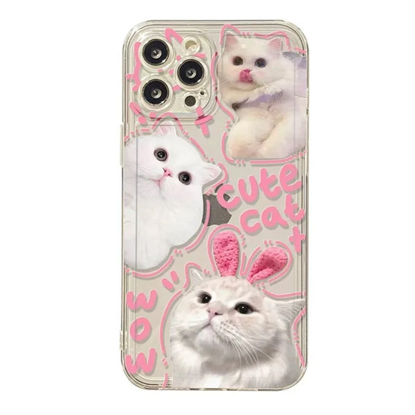 Pink Cat Phone Case