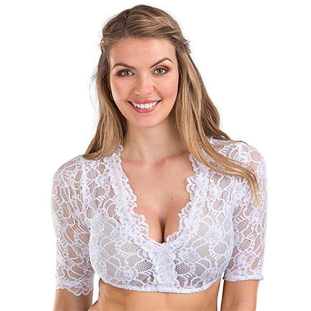 International Beer Festival Oktoberfest Dirndl Blouse