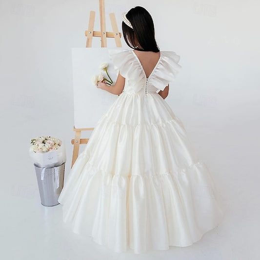 Communion Flower Formal First Girls' Dress Girl