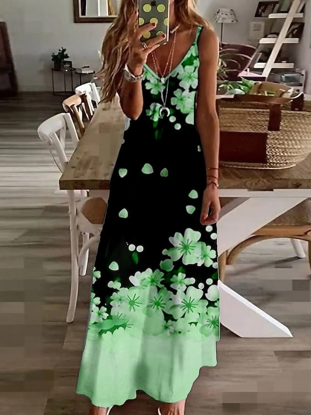 St. Paddy's Day St. Patrick Women's Maxi long Dress
