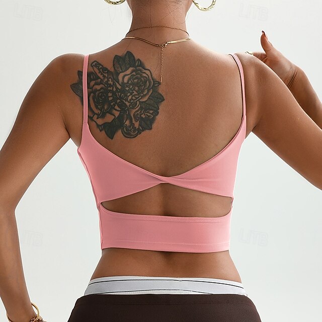 Women's Yoga Bra Sports Tank Top Pilates Bra Underwear