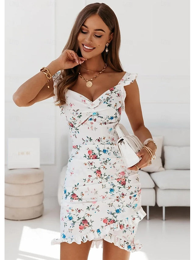 Women's Normal Midi Dress Bodycon Summer Dress Elegant