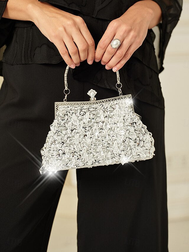 Women's Polyester Party Wedding Handbag Evening Bag